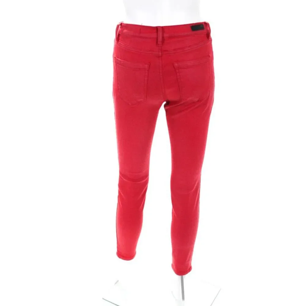 BLANKNYC  Womens Mercer Stretch Fit Skinny Jeans Red Size 28 11634392